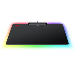 REDRAGON Epeius RGB P009 Tapis de souris de jeu Noir, Translucide