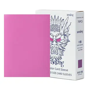 70 pochettes de taille Standard - Rose - Sanseking
