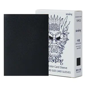 70 pochettes de taille Standard - Noir - Sanseking