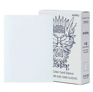 70 pochettes de taille Standard - Blanc - Sanseking