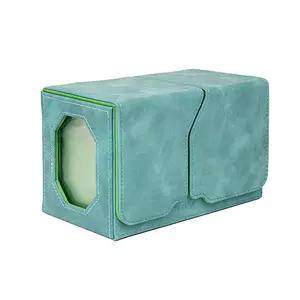Deck Box Gemini 200+ à double ouverture - Vert - Sanseking