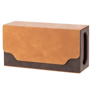 Boite de rangement pour cartes gradées Marron - Sanseking