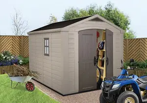 Abri de jardin résine 8,5 m²