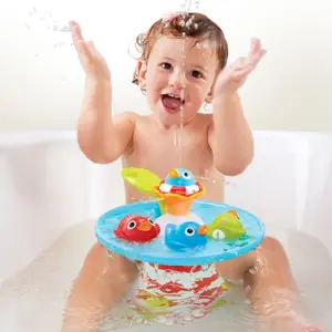 Jeu de bain course aux canards magique