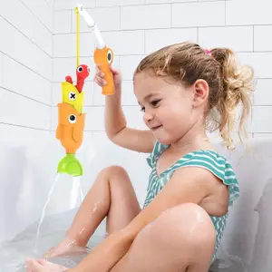 Jeu de pêche magnétique pour le bain