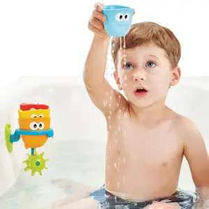 Gobelets de bain interactifs à empiler Fill 'N' Spill