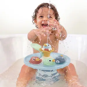 Jeu de bain course aux canards magique Boho