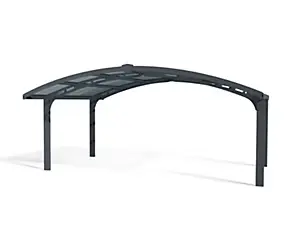 Carport double aluminium Canopia Arizona Wave