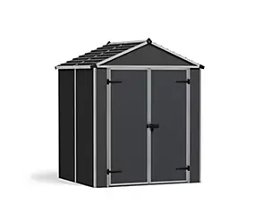 Abri de jardin Rubicon Canopia 152x175 cm Aluminium et Polycarbonate