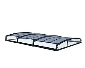 Abri piscine Majorca Canopia 6x4m Aluminium et polycarbonate