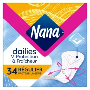 NANA Protège-lingerie fraîcheur normal 34 protège-lingerie