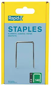 Agrafe Rapid n°140 14 mm vendue par 5000 pièces