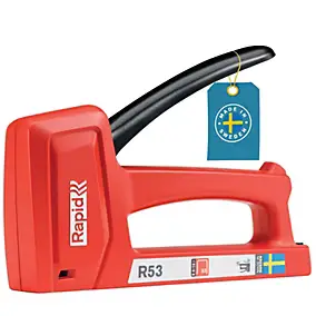 Agrafeuse manuelle Rapid R53 Plastique ABS, polyamide (PA) et polychlorure de vinyle (PVC)