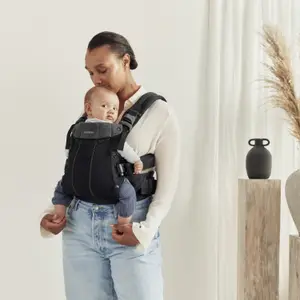 Porte-bébé Harmony en Mesh 3D noir
