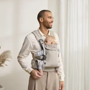Porte-bébé Harmony Mélange Tissé Chiné Beige Clair