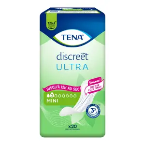 TENA Discreet serviettes ultra mini 20 serviettes