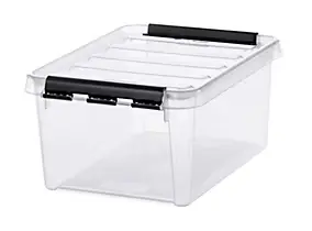 Boîte de rangement 8L empilable SmartStore Classic 10 Orthex P. 34 cm transparent