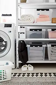 Boîte en plastique transparent Smartstore Classic 45L