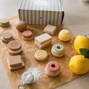 Boite de cookies en bois