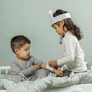 Malette de docteur grise