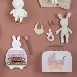 Xylophone en bois lapin