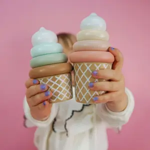 Jeu à empiler Glaces