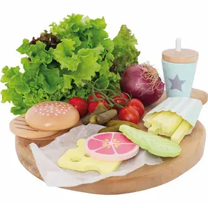 Coffret repas burger bois