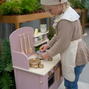 Cuisinière en bois rose