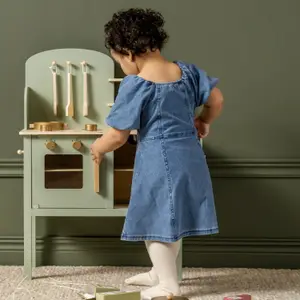 Cuisinière en bois Verte