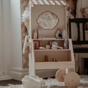 Salon de beauté en bois