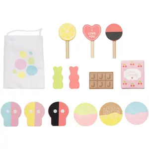 Boîte de bonbons en bois