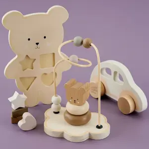Coffret cadeau jeux ludiques Ourson