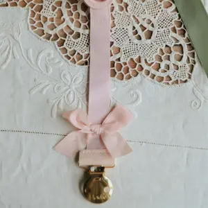 Attache sucette Powder Pink