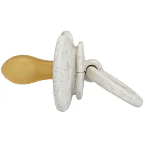 Sucette symétrique en latex Vanilla White (0-6 mois)