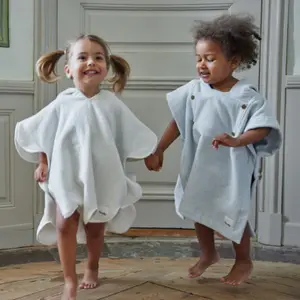 Poncho de bain Vanilla White (1-3 ans)