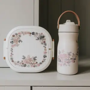 Lunch box Blue Garden