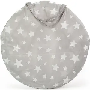 Tunnel de jeu Star gris étoilé (180 cm)