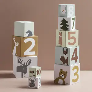 Cubes empilables Edvin (10 pièces)