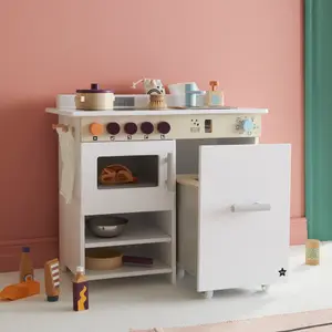 Cuisine avec lave-vaisselle Kid's Hub blanche