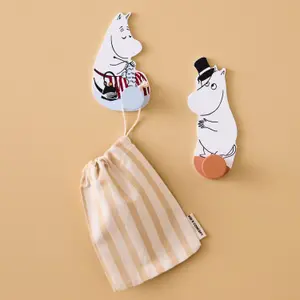 Lot de 2 patères murales Moominmamma Moomin