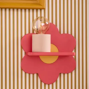 Etagère Fleur Rose