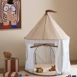 Tente de jeu Stripe Light Blue