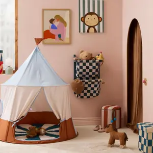 Tente de jeu Circus Bleu