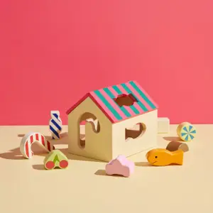 Boîte à forme maison Swedish Candy