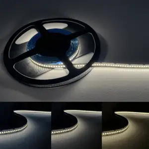 Ruban LED 5M 24V 2835 IP20 240LED/m - Blanc Froid 6000K - 8000K