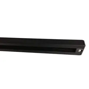 Rail Monophasé pour Spot LED 2m NOIR