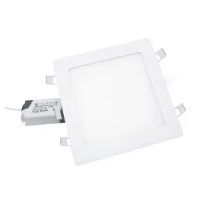 Spot LED Extra Plat Carré BLANC 24W - Blanc Froid 6000K - 8000K