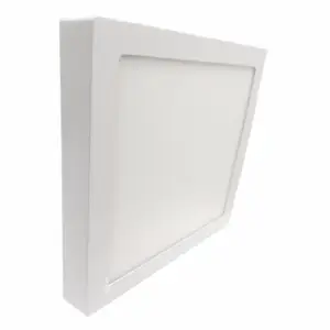 Plafonnier LED Carré 24W 220V - Blanc Neutre 4000K - 5500K