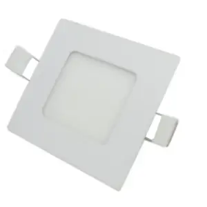 Spot LED Encastrable Carré 3W 120° - Blanc Froid 6000K - 8000K