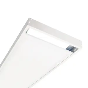 Kit en Saillie BLANC pour Panneau LED 120x30 Slim